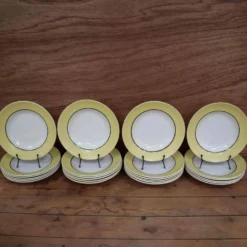 Lot de 6 Assiettes creuses « Orchies Moulin des Loups »