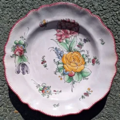 Lot de 3 assiettes creuses Roullet Roneleau Angoulême