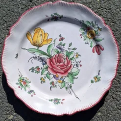 Lot de 3 assiettes creuses Roullet Roneleau Angoulême