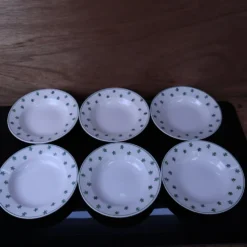 Lot de 6 assiettes creuses 5200 Sarreguemines et Digoin Vintage