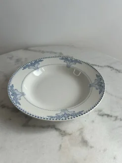 Lot de 12 assiettes creuses Service Windsor Creil et Montereau