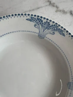 Lot de 12 assiettes creuses Service Windsor Creil et Montereau