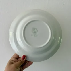 Lot de 11 assiettes creuses vintage Eric de Moulin des Loups
