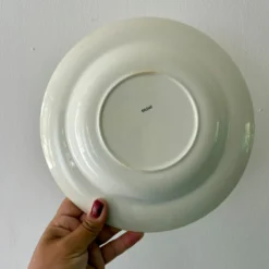 Lot de 6 assiettes creuses vintage, modèles Gildas