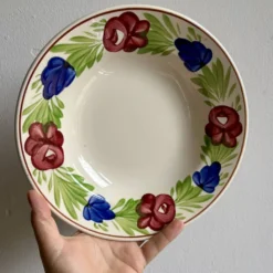 Lot de 6 assiettes creuses vintage (L2)