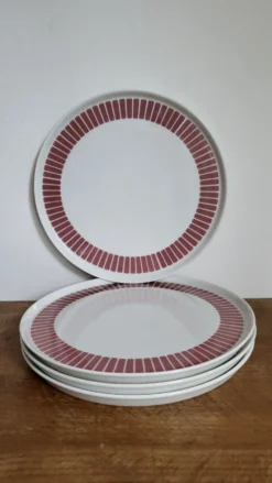 Lot de 4 assiettes à dessert