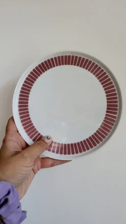 Lot de 4 assiettes à dessert