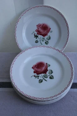 Lot de 6 assiettes à dessert