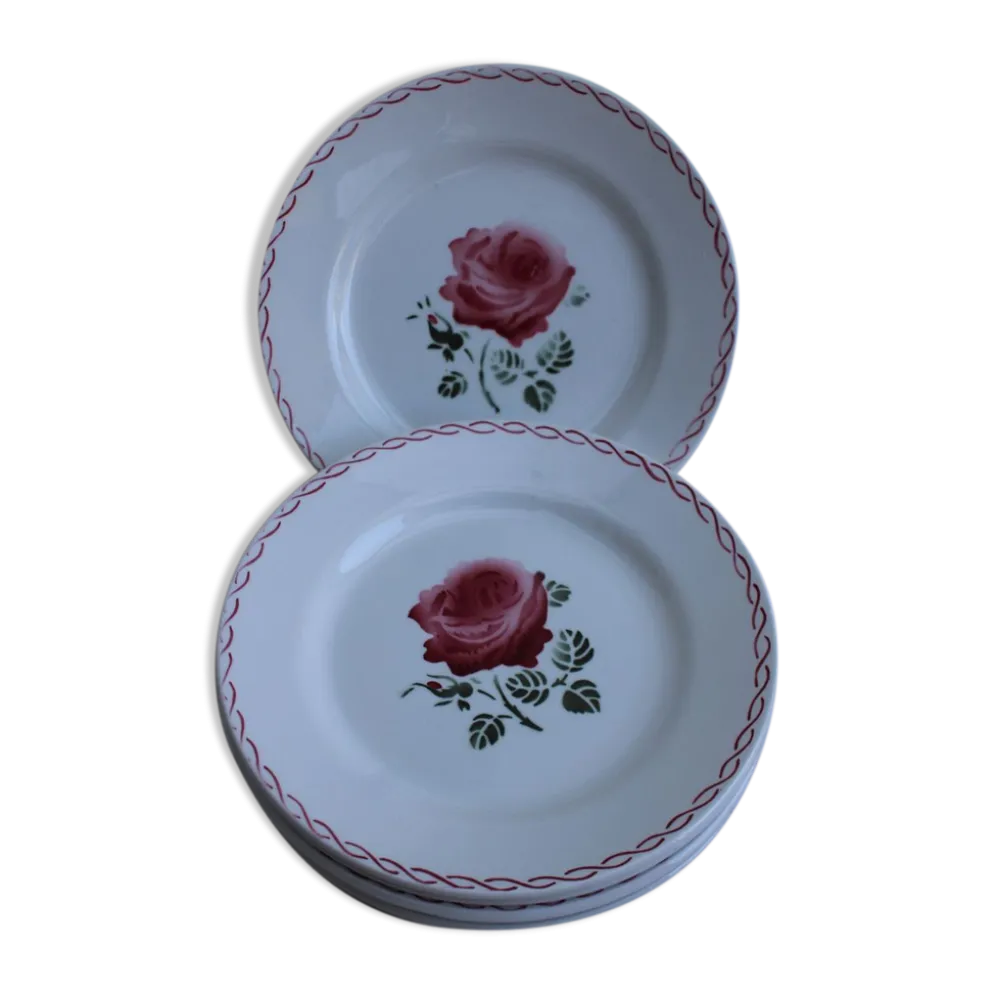 Lot de 6 assiettes à dessert