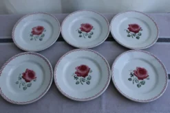 Lot de 6 assiettes à dessert