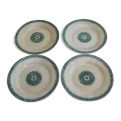 Lot de 4 assiettes à dessert