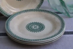 Lot de 4 assiettes à dessert