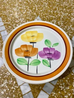 Lot de 6 assiettes à dessert Anémone de DIGOIN Sarreguemines