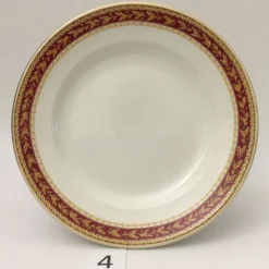 Lot de 6 assiettes à dessert “britamic lifelong ironstone england”