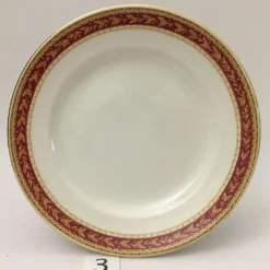 Lot de 6 assiettes à dessert “britamic lifelong ironstone england”