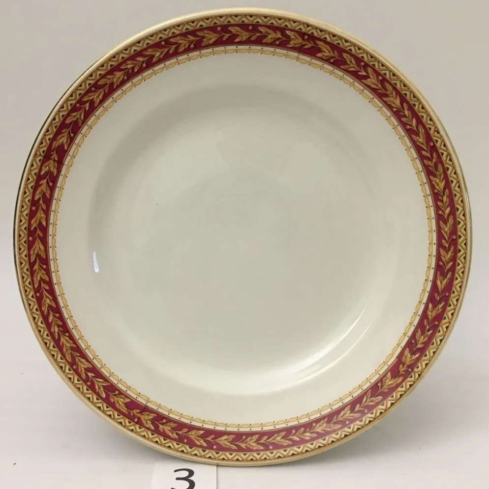 Lot de 6 assiettes à dessert “britamic lifelong ironstone england”