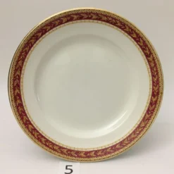 Lot de 6 assiettes à dessert “britamic lifelong ironstone england”