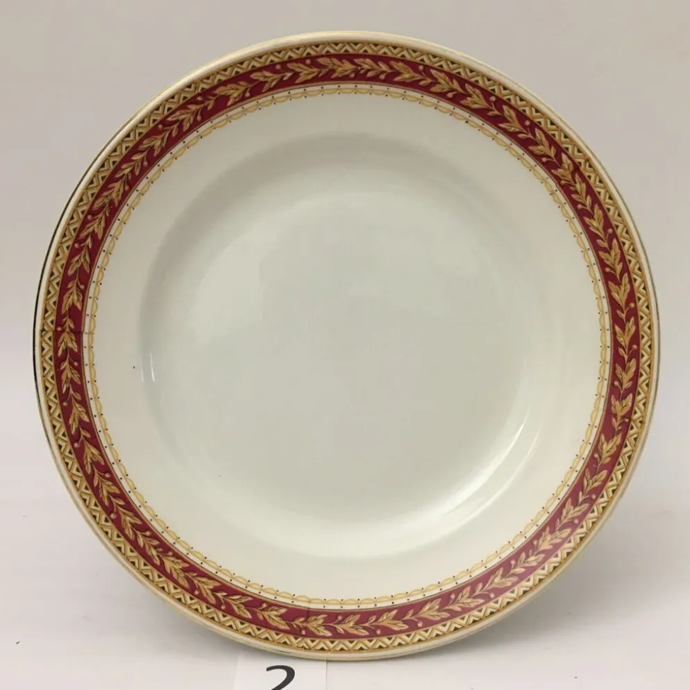 Lot de 6 assiettes à dessert “britamic lifelong ironstone england”