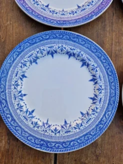 Lot De 4 Assiettes À Dessert Creuil Et Montereau