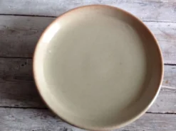 Lot de 5 assiettes à dessert en grès