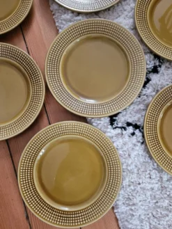 Lot de 7 assiettes à dessert Niderviller