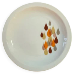 Lot de 6 assiettes à dessert ou à pain - 17 cm - vintage Bareuther