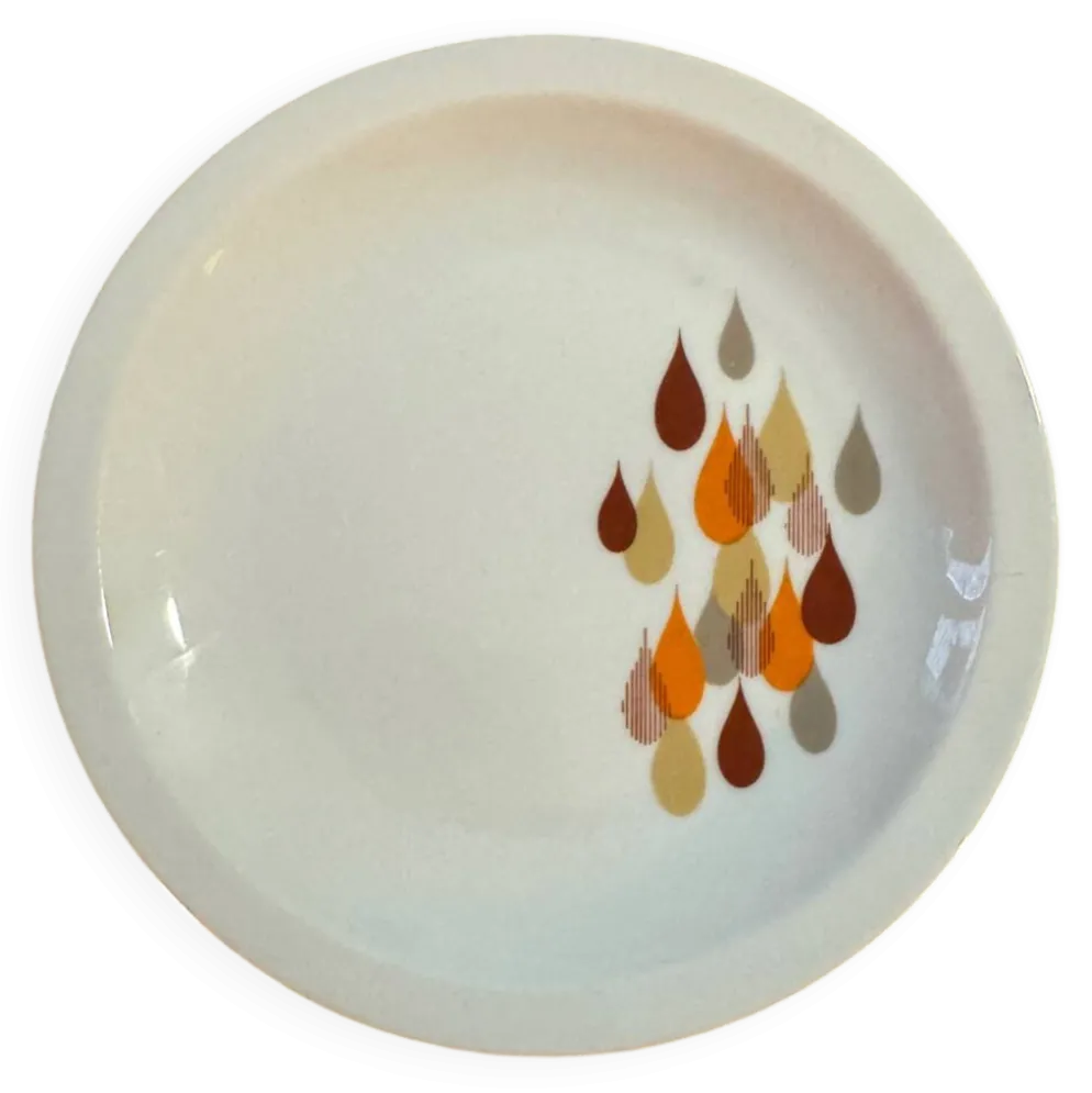 Lot de 6 assiettes à dessert ou à pain - 17 cm - vintage Bareuther