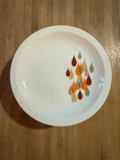 Lot de 12 assiettes à dessert ou à pain - 17 cm - vintage Bar