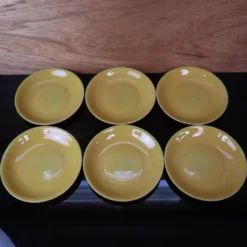 Lot de 6 assiettes à desserts Arcopal modèle Volcan
