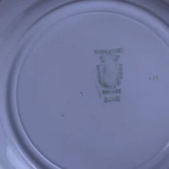 Lot de 6 assiettes à dessert 5200 Sarreguemines et Digoin Vintage