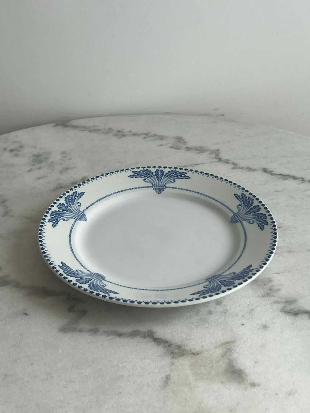 Lot de 22 assiettes à dessert Service Windsor Creil et Montereau