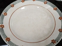 Lot de 6 assiettes à dessert St Amand Céranor Modèle Parame