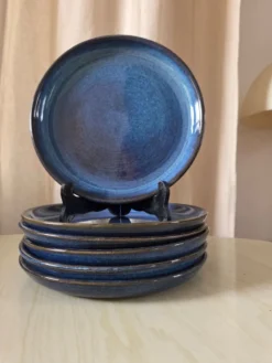 Lot de 6 assiettes en céramique