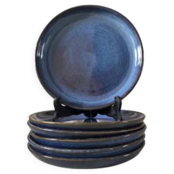 Lot de 6 assiettes en céramique