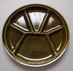 Lot de 6 assiettes à fondue Gien