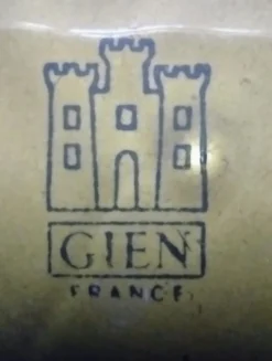 Lot de 6 assiettes à fondue Gien