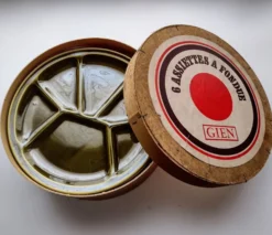 Lot de 6 assiettes à fondue Gien