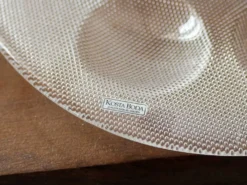 Lot de 2 assiettes à huitres Kosta Boda Sweden