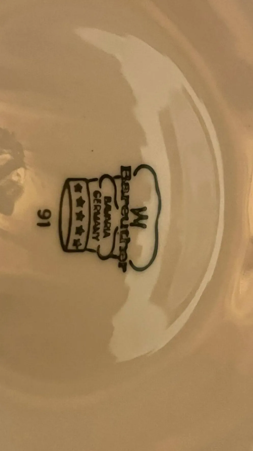 Lot de 6 assiettes à huîtres vintage