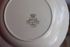 Lot de 5 assiettes Longwy modèle Printemps