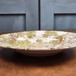Lot de 4 assiettes Lunéville Tradition – Décor ancien pastoral