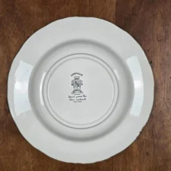 Lot de 4 assiettes Lunéville Tradition – Décor ancien pastoral