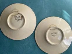 Lot de 2 assiettes Paul Fouillen