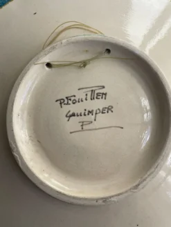 Lot de 2 assiettes Paul Fouillen