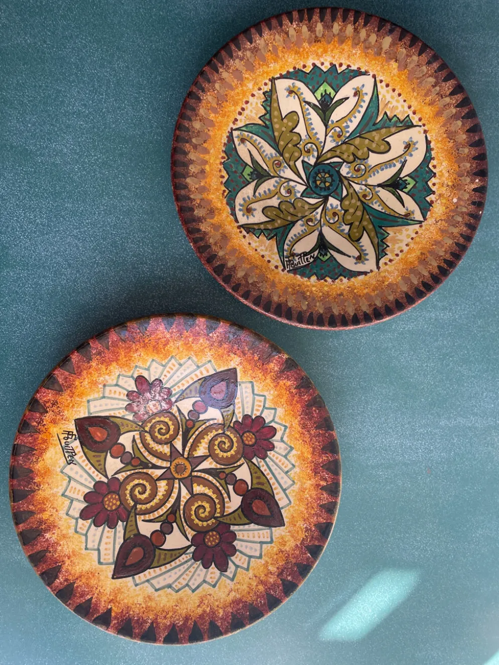 Lot de 2 assiettes Paul Fouillen