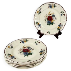 Lot de 6 assiettes plates