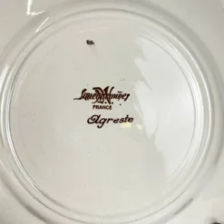 Lot de 8 assiettes plates