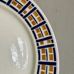 Lot de 8 assiettes plates anciennes - Robinson de Badonvillier