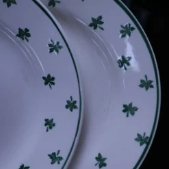 Lot de 6 assiettes plates 5200 Sarreguemines et Digoin Vintage