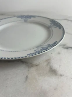Lot de 11 assiettes plates Service Windsor Creil et Montereau 24,5cm